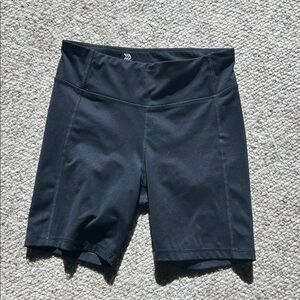 all in motion Black High-Rise 6” Inseam Bike Shorts